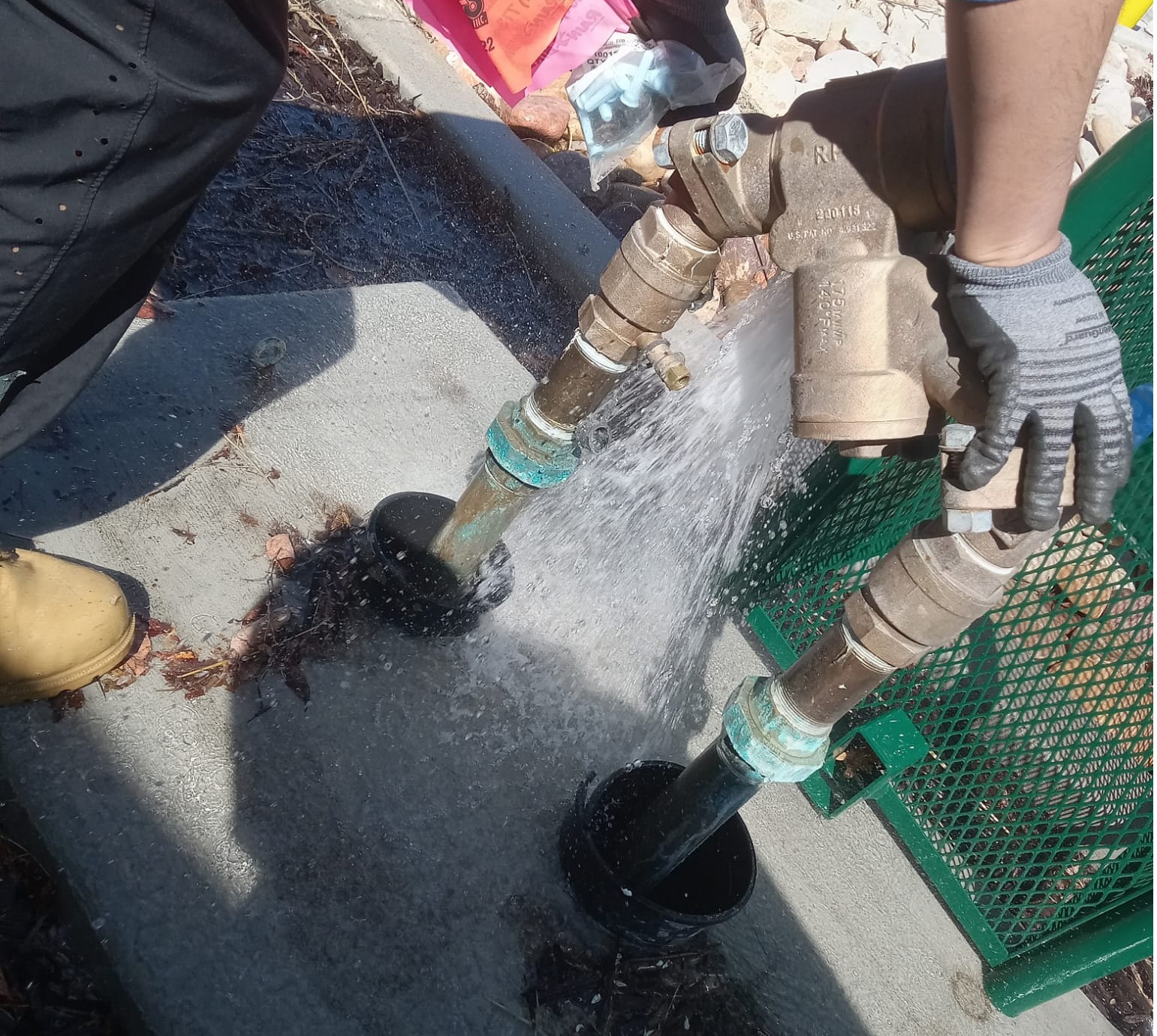 Sprinkler system spring startup in Salt Lake City Utah