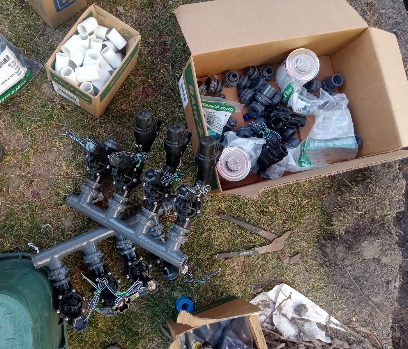 New sprinkler system installation in Salt Lake City Utah